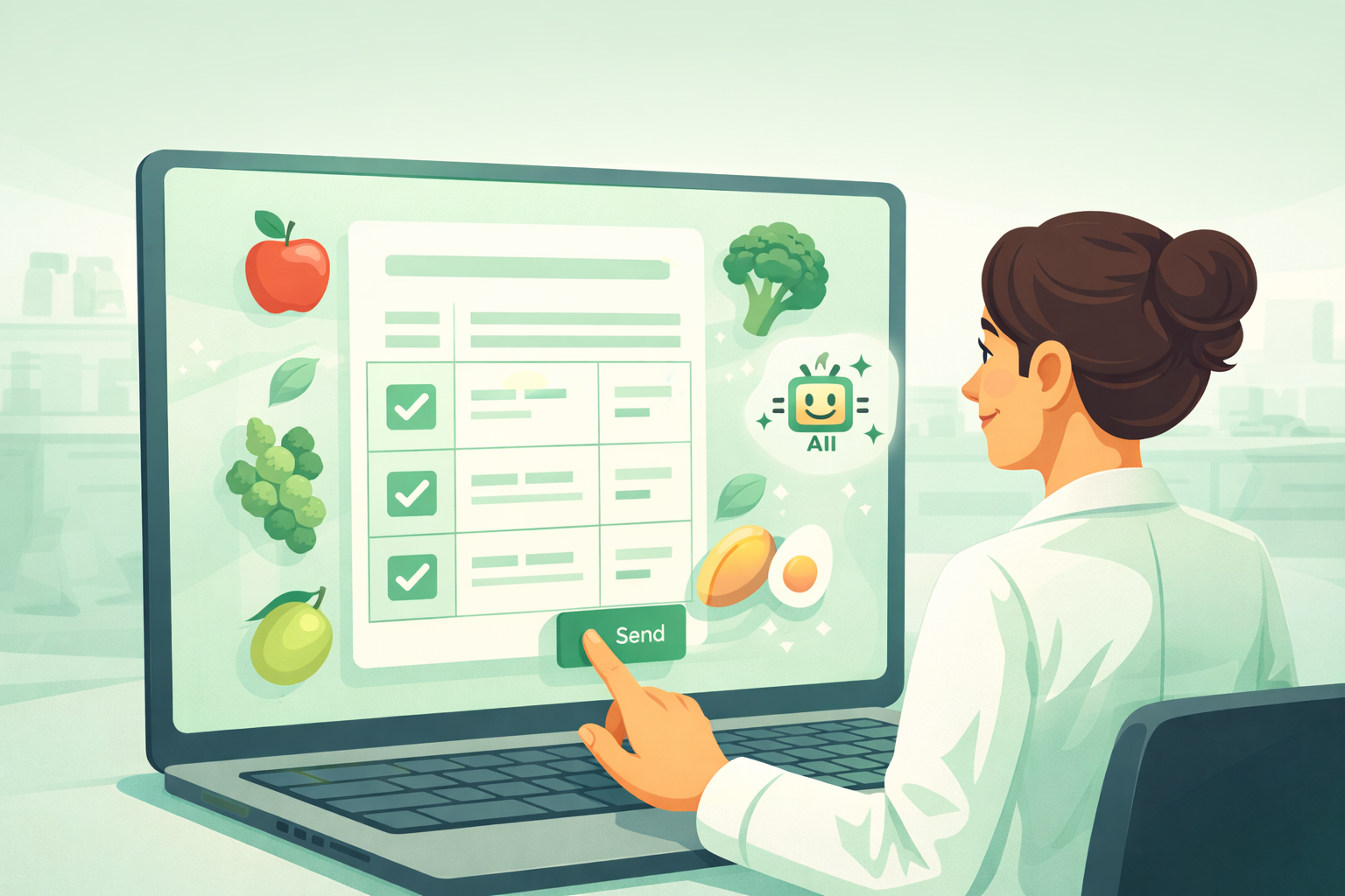 Stesura piano alimentare assistita