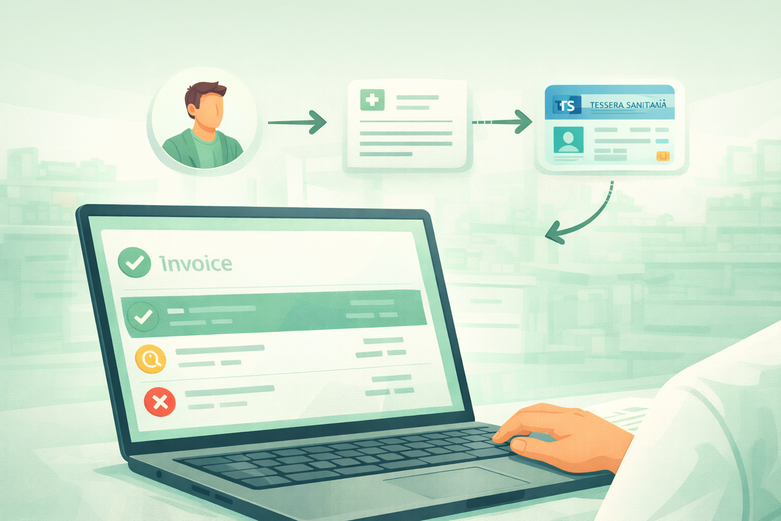 Invio STS e verifica stato