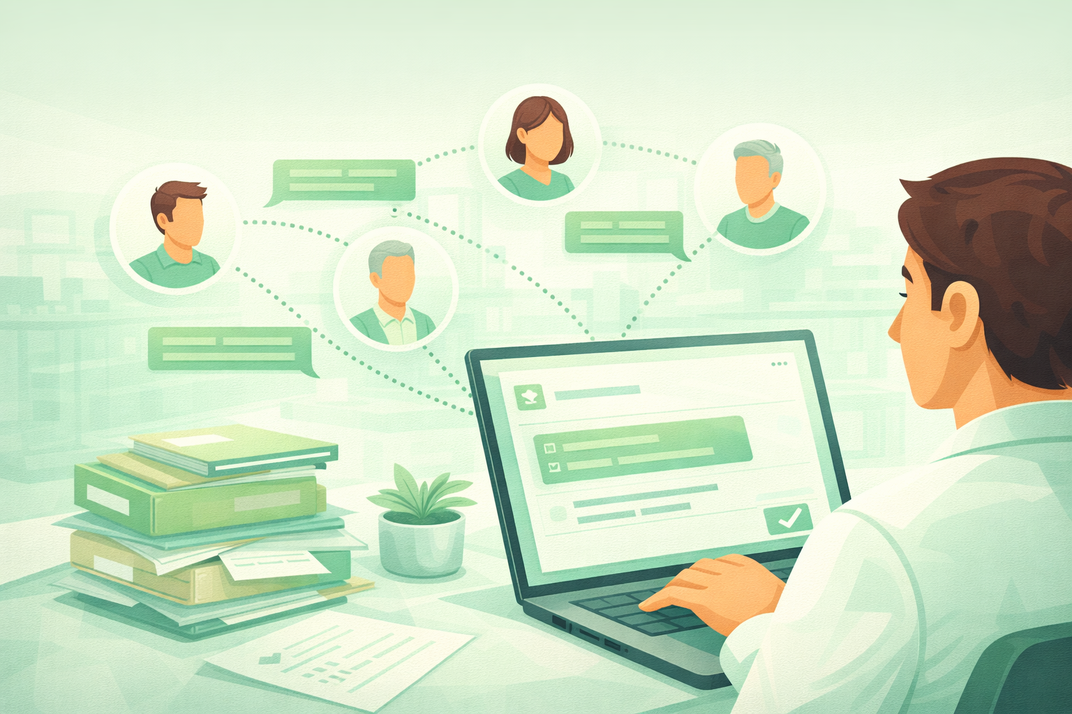 Comunicazioni clienti studio professionale