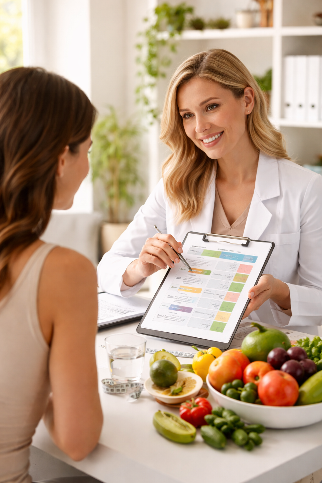 Nutrizionista al lavoro con Annotatio