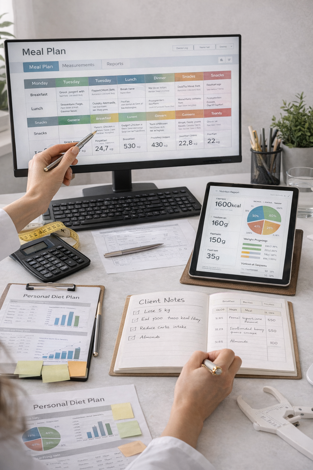 Piano alimentare e gestione del percorso